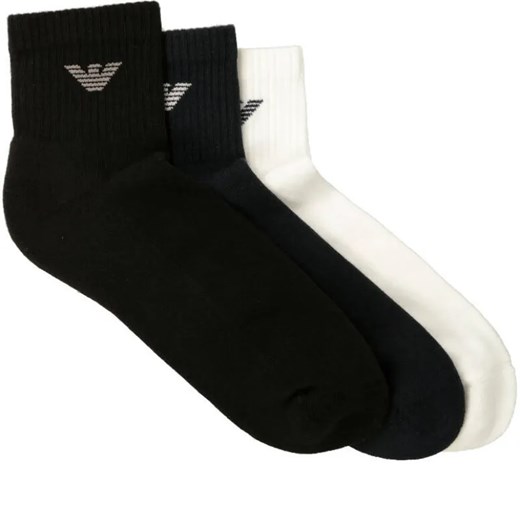 Emporio Armani Skarpety 3-pack ze sklepu Gomez Fashion Store w kategorii Skarpetki męskie - zdjęcie 184353429