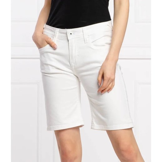Pepe Jeans London Szorty POPPY | Regular Fit ze sklepu Gomez Fashion Store w kategorii Szorty - zdjęcie 184353435