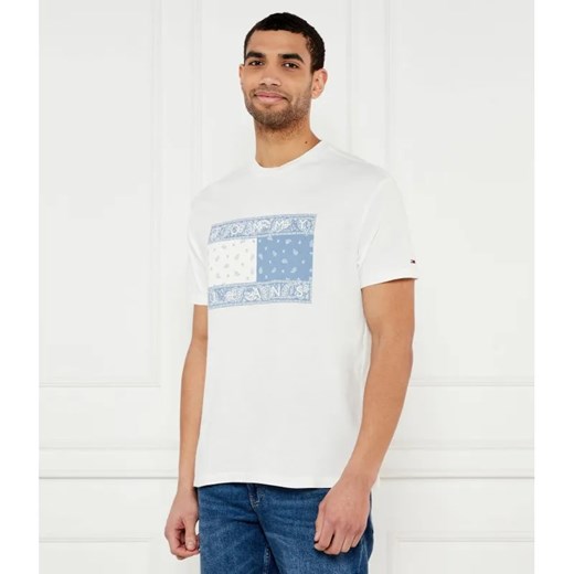 Tommy Jeans T-shirt Paisley | Loose fit ze sklepu Gomez Fashion Store w kategorii T-shirty męskie - zdjęcie 184353467