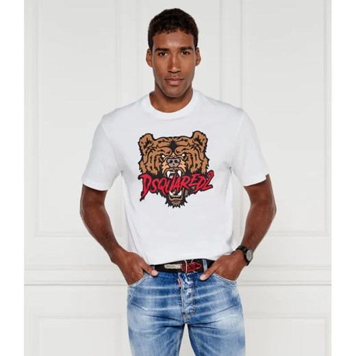 Dsquared2 T-shirt | Regular Fit ze sklepu Gomez Fashion Store w kategorii T-shirty męskie - zdjęcie 184353486