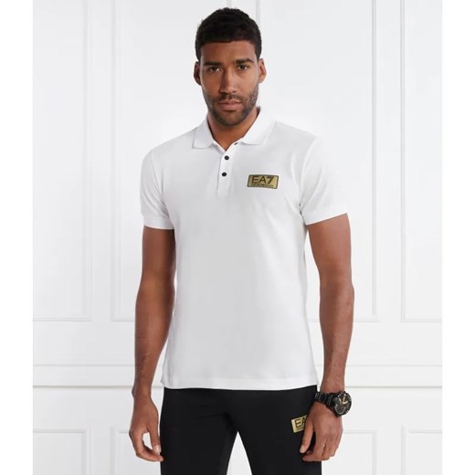 EA7 Polo | Regular Fit ze sklepu Gomez Fashion Store w kategorii T-shirty męskie - zdjęcie 184353509