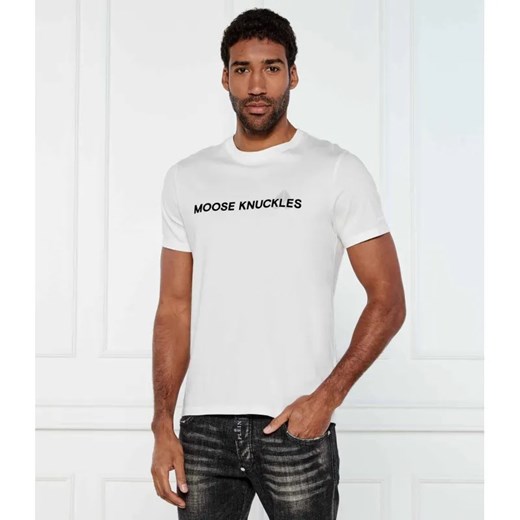 Moose Knuckles T-shirt CONWAY | Slim Fit ze sklepu Gomez Fashion Store w kategorii T-shirty męskie - zdjęcie 184353516
