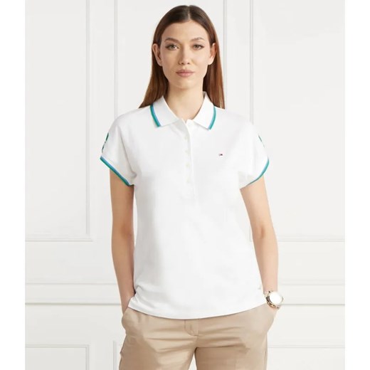 Tommy Hilfiger Polo | Regular Fit ze sklepu Gomez Fashion Store w kategorii Bluzki damskie - zdjęcie 184353538
