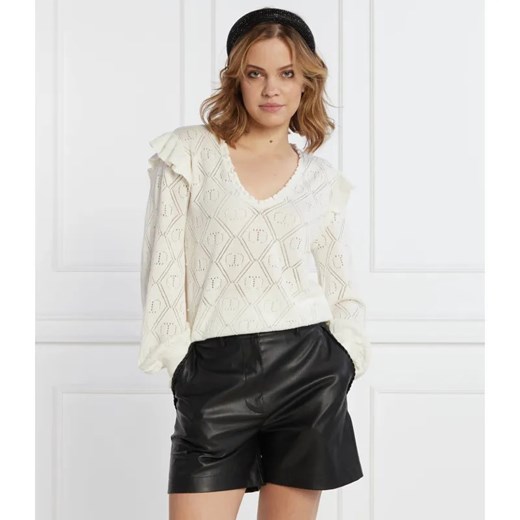 TWINSET Sweter | Regular Fit | z dodatkiem kaszmiru ze sklepu Gomez Fashion Store w kategorii Swetry damskie - zdjęcie 184353568