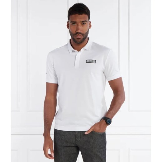 EA7 Polo | Regular Fit ze sklepu Gomez Fashion Store w kategorii T-shirty męskie - zdjęcie 184353576