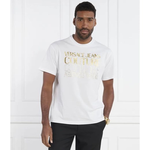 Versace Jeans Couture T-shirt | Regular Fit ze sklepu Gomez Fashion Store w kategorii T-shirty męskie - zdjęcie 184353609