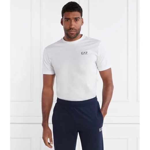EA7 T-shirt | Regular Fit ze sklepu Gomez Fashion Store w kategorii T-shirty męskie - zdjęcie 184353647