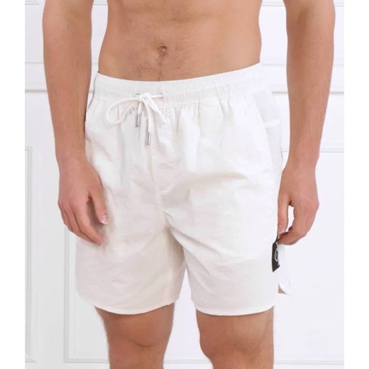 Calvin Klein Jeans Szorty kąpielowe NYLON WOVEN SHORT | Regular Fit ze sklepu Gomez Fashion Store w kategorii Kąpielówki - zdjęcie 184353676