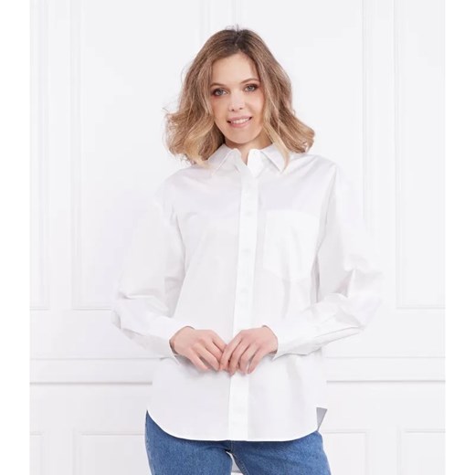 Calvin Klein Koszula RELAXED COTTON SHIRT | Relaxed fit ze sklepu Gomez Fashion Store w kategorii Koszule damskie - zdjęcie 184353685