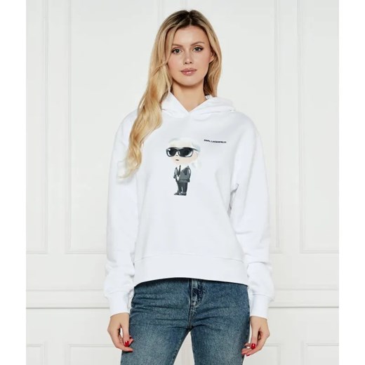 Karl Lagerfeld Bluza IKON AQUARELLE | Regular Fit Karl Lagerfeld L okazyjna cena Gomez Fashion Store