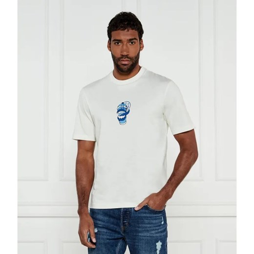 Hugo Blue T-shirt Nutongo | Regular Fit ze sklepu Gomez Fashion Store w kategorii T-shirty męskie - zdjęcie 184353725
