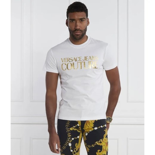 Versace Jeans Couture T-shirt MAGLIETTA | Slim Fit ze sklepu Gomez Fashion Store w kategorii T-shirty męskie - zdjęcie 184353727