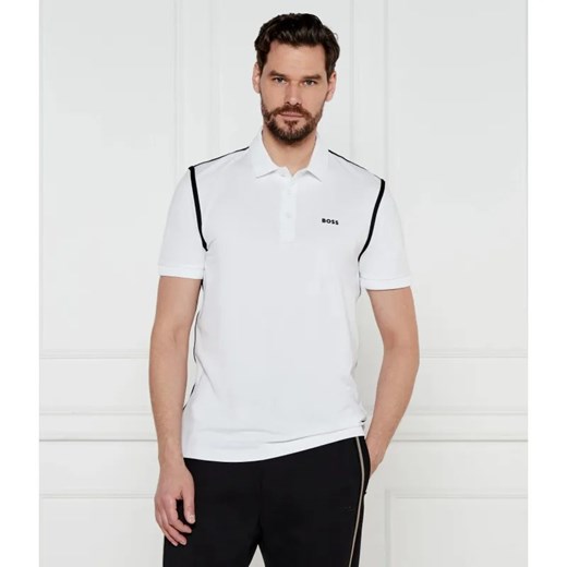 BOSS GREEN Polo Paddy Tape | Regular Fit | stretch ze sklepu Gomez Fashion Store w kategorii T-shirty męskie - zdjęcie 184353766