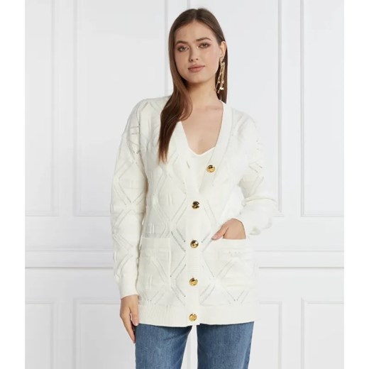 Elisabetta Franchi Kardigan | Regular Fit ze sklepu Gomez Fashion Store w kategorii Swetry damskie - zdjęcie 184353785