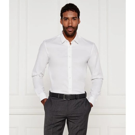 HUGO Koszula Elisha02 102 | Extra slim fit ze sklepu Gomez Fashion Store w kategorii Koszule męskie - zdjęcie 184353798
