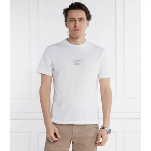 Calvin Klein T-shirt | Regular Fit ze sklepu Gomez Fashion Store w kategorii T-shirty męskie - zdjęcie 184353806