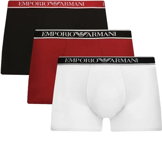 Emporio Armani Bokserki 3-pack ze sklepu Gomez Fashion Store w kategorii Majtki męskie - zdjęcie 184353809