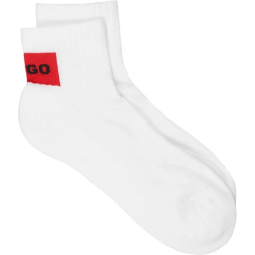 Hugo Bodywear Skarpety 2-pack SH RIB LABEL CC ze sklepu Gomez Fashion Store w kategorii Skarpetki męskie - zdjęcie 184353817