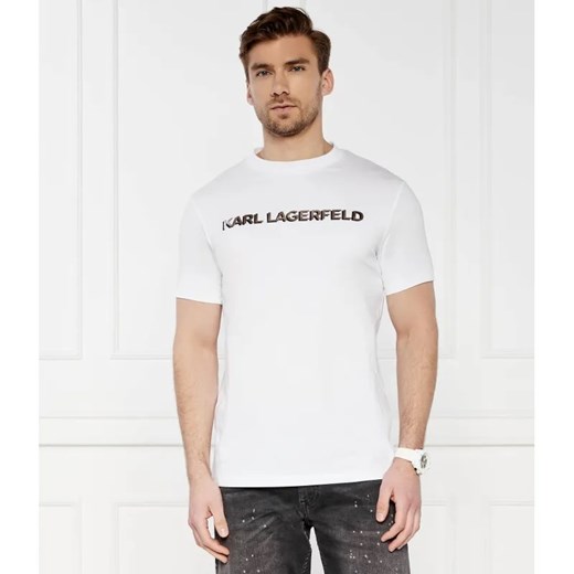 Karl Lagerfeld T-shirt | Regular Fit ze sklepu Gomez Fashion Store w kategorii T-shirty męskie - zdjęcie 184353829