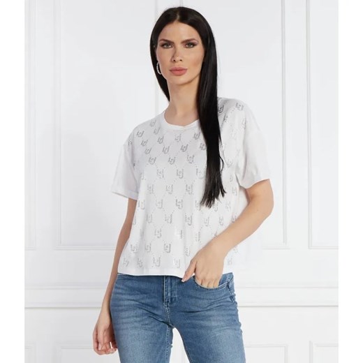 Liu Jo T-shirt | Relaxed fit ze sklepu Gomez Fashion Store w kategorii Bluzki damskie - zdjęcie 184353847