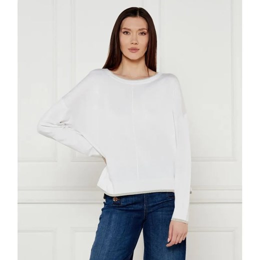 Liu Jo Sweter Lurex | Relaxed fit ze sklepu Gomez Fashion Store w kategorii Swetry damskie - zdjęcie 184353859