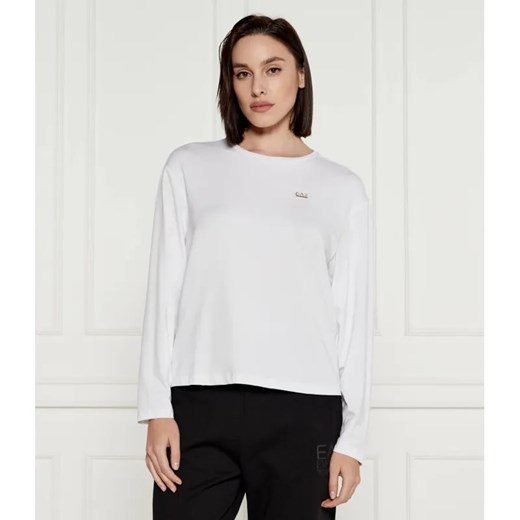 EA7 Bluzka | Loose fit ze sklepu Gomez Fashion Store w kategorii Bluzki damskie - zdjęcie 184353865