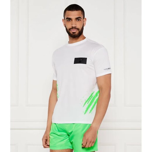 Plein Sport T-shirt | Regular Fit ze sklepu Gomez Fashion Store w kategorii T-shirty męskie - zdjęcie 184353867
