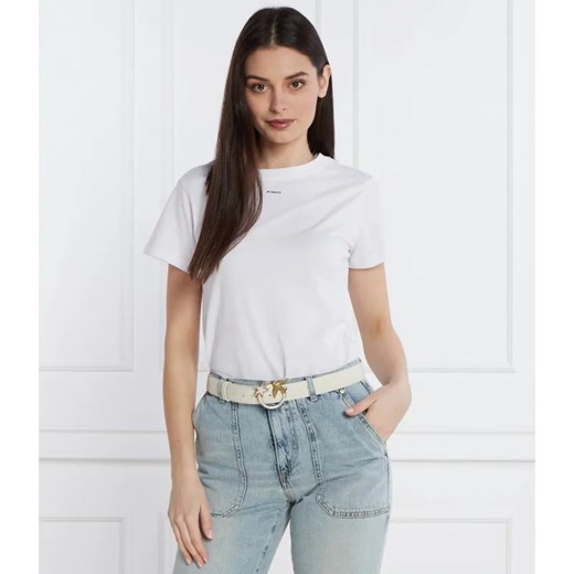 Pinko T-shirt | Regular Fit ze sklepu Gomez Fashion Store w kategorii Bluzki damskie - zdjęcie 184353868
