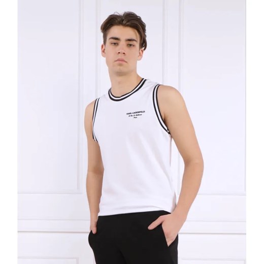 Karl Lagerfeld Tank top | Regular Fit ze sklepu Gomez Fashion Store w kategorii T-shirty męskie - zdjęcie 184353876