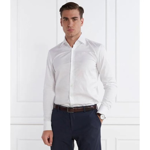 BOSS BLACK Koszula H-HANK-kent-C1-214 | Slim Fit ze sklepu Gomez Fashion Store w kategorii Koszule męskie - zdjęcie 184353877