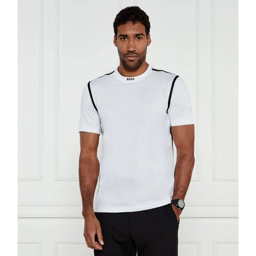 BOSS GREEN T-shirt Tee Tape | Regular Fit | stretch ze sklepu Gomez Fashion Store w kategorii T-shirty męskie - zdjęcie 184353895