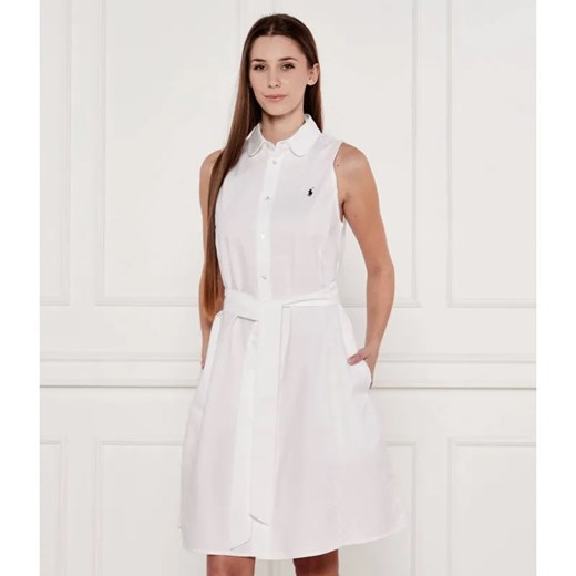 POLO RALPH LAUREN Sukienka z paskiem BLAR ze sklepu Gomez Fashion Store w kategorii Sukienki - zdjęcie 184353907