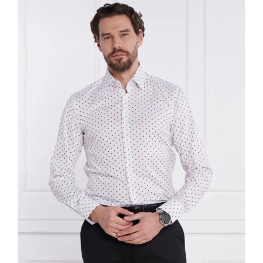 BOSS BLACK Koszula H-HANK-kent-C1-214 | Slim Fit ze sklepu Gomez Fashion Store w kategorii Koszule męskie - zdjęcie 184353908