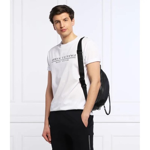 Armani Exchange T-shirt | Regular Fit ze sklepu Gomez Fashion Store w kategorii T-shirty męskie - zdjęcie 184353938