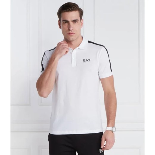 EA7 Polo | Regular Fit ze sklepu Gomez Fashion Store w kategorii T-shirty męskie - zdjęcie 184353968