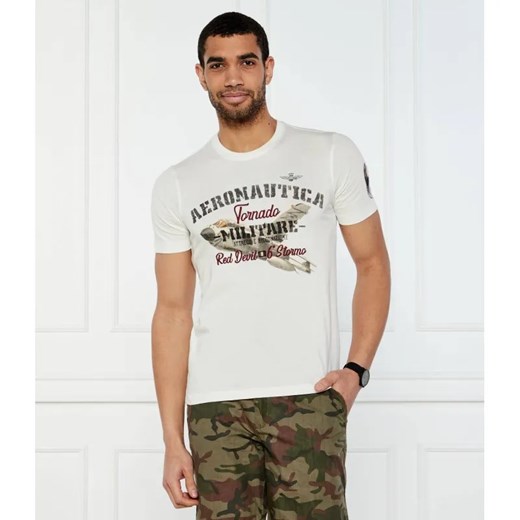 Aeronautica Militare T-shirt | Regular Fit ze sklepu Gomez Fashion Store w kategorii T-shirty męskie - zdjęcie 184353995