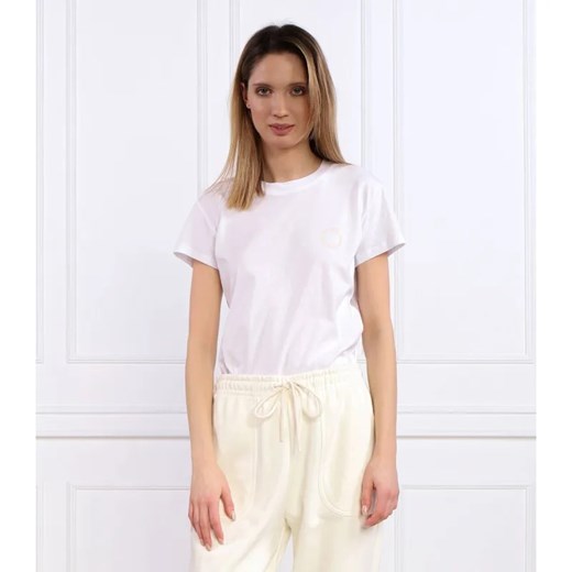 Trussardi T-shirt | Regular Fit ze sklepu Gomez Fashion Store w kategorii Bluzki damskie - zdjęcie 184353997