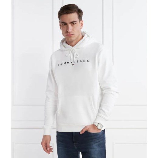 Tommy Jeans Bluza LINEAR LOGO HOODIE EXT | Regular Fit ze sklepu Gomez Fashion Store w kategorii Bluzy męskie - zdjęcie 184354006