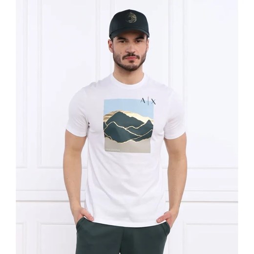 Armani Exchange T-shirt | Regular Fit ze sklepu Gomez Fashion Store w kategorii T-shirty męskie - zdjęcie 184354047