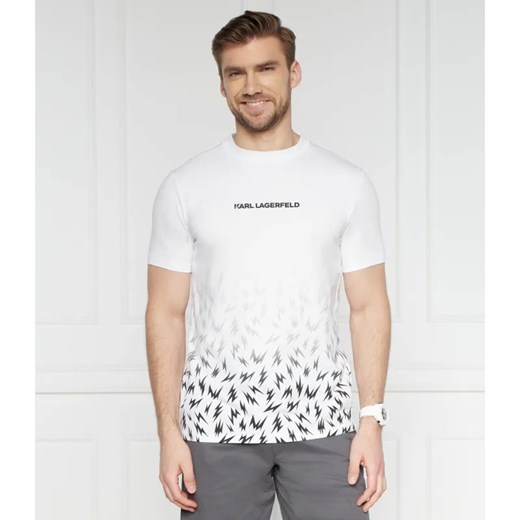 Karl Lagerfeld T-shirt | Regular Fit | stretch ze sklepu Gomez Fashion Store w kategorii T-shirty męskie - zdjęcie 184354126