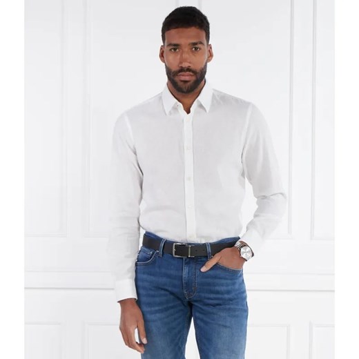 Joop! Jeans Lniana koszula Hanson2K-W | Regular Fit ze sklepu Gomez Fashion Store w kategorii Koszule męskie - zdjęcie 184354135
