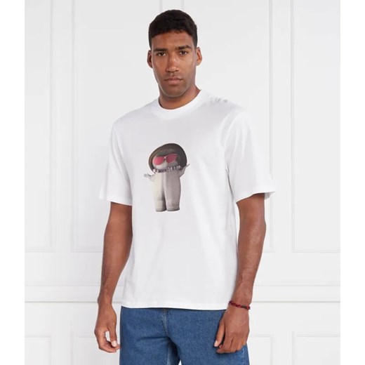 HUGO T-shirt Dampignon | Comfort fit ze sklepu Gomez Fashion Store w kategorii T-shirty męskie - zdjęcie 184354148