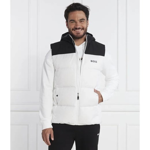 BOSS GREEN Puchowy Bezrękawnik V_Hamar1 | Regular Fit ze sklepu Gomez Fashion Store w kategorii Kamizelki męskie - zdjęcie 184354199