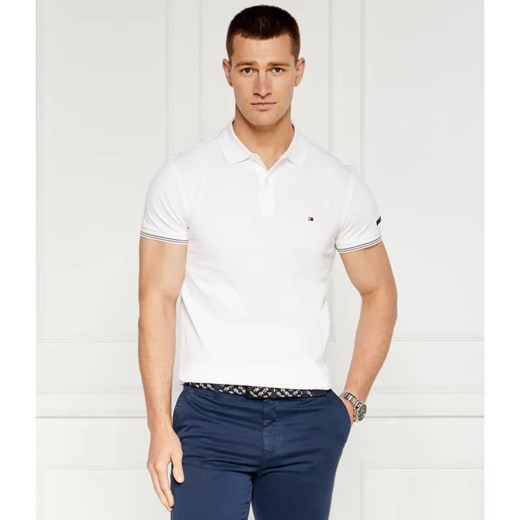Tommy Hilfiger Polo CUFF EMBRO | Slim Fit ze sklepu Gomez Fashion Store w kategorii T-shirty męskie - zdjęcie 184354206