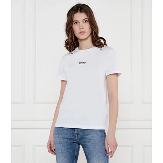 DONDUP - made in Italy T-shirt | Regular Fit ze sklepu Gomez Fashion Store w kategorii Bluzki damskie - zdjęcie 184354215