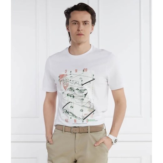 BOSS ORANGE T-shirt Te_Cassette | Regular Fit ze sklepu Gomez Fashion Store w kategorii T-shirty męskie - zdjęcie 184354219