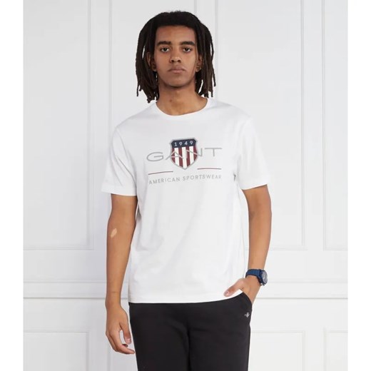 Gant T-shirt | Regular Fit ze sklepu Gomez Fashion Store w kategorii T-shirty męskie - zdjęcie 184354267