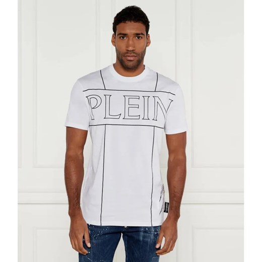 Plein Sport T-shirt | Regular Fit ze sklepu Gomez Fashion Store w kategorii T-shirty męskie - zdjęcie 184354307