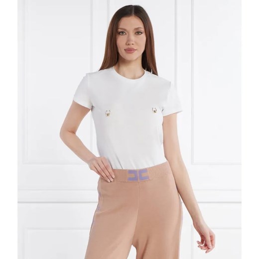 Elisabetta Franchi T-shirt | Slim Fit ze sklepu Gomez Fashion Store w kategorii Bluzki damskie - zdjęcie 184354335