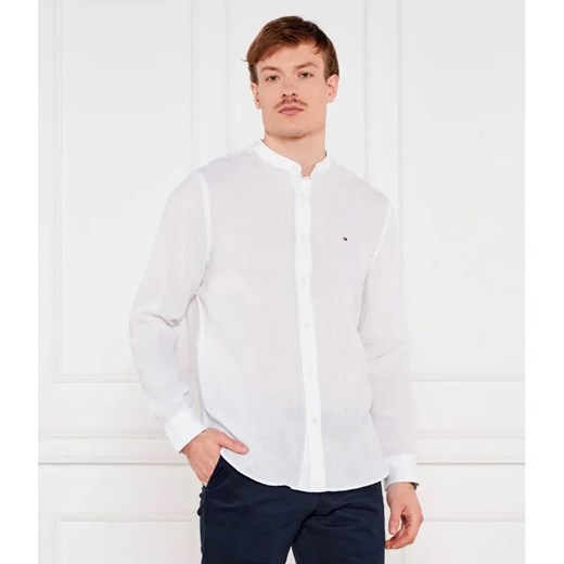 Tommy Hilfiger Lniana koszula | Regular Fit ze sklepu Gomez Fashion Store w kategorii Koszule męskie - zdjęcie 184354337